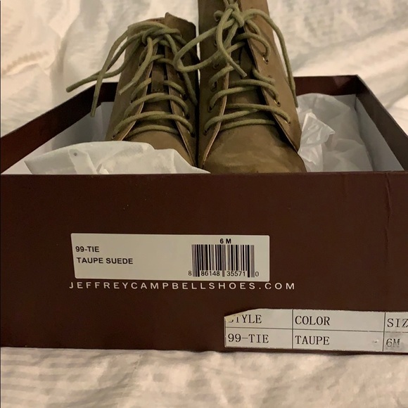 Jeffrey Campbell 99 Tie booties - Picture 6 of 8